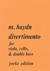 DIVERTIMENTO VLA/CELLO/STR BASS cover